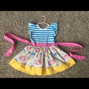 Sweet White Peony Easter Dress